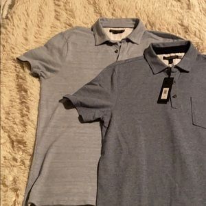 2 Banana Republic Pique Polos